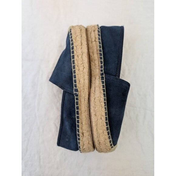 Josh Rogers blue suede shoes slip on women's size 7.5 summer travel SH2 - Picture 4 of 8